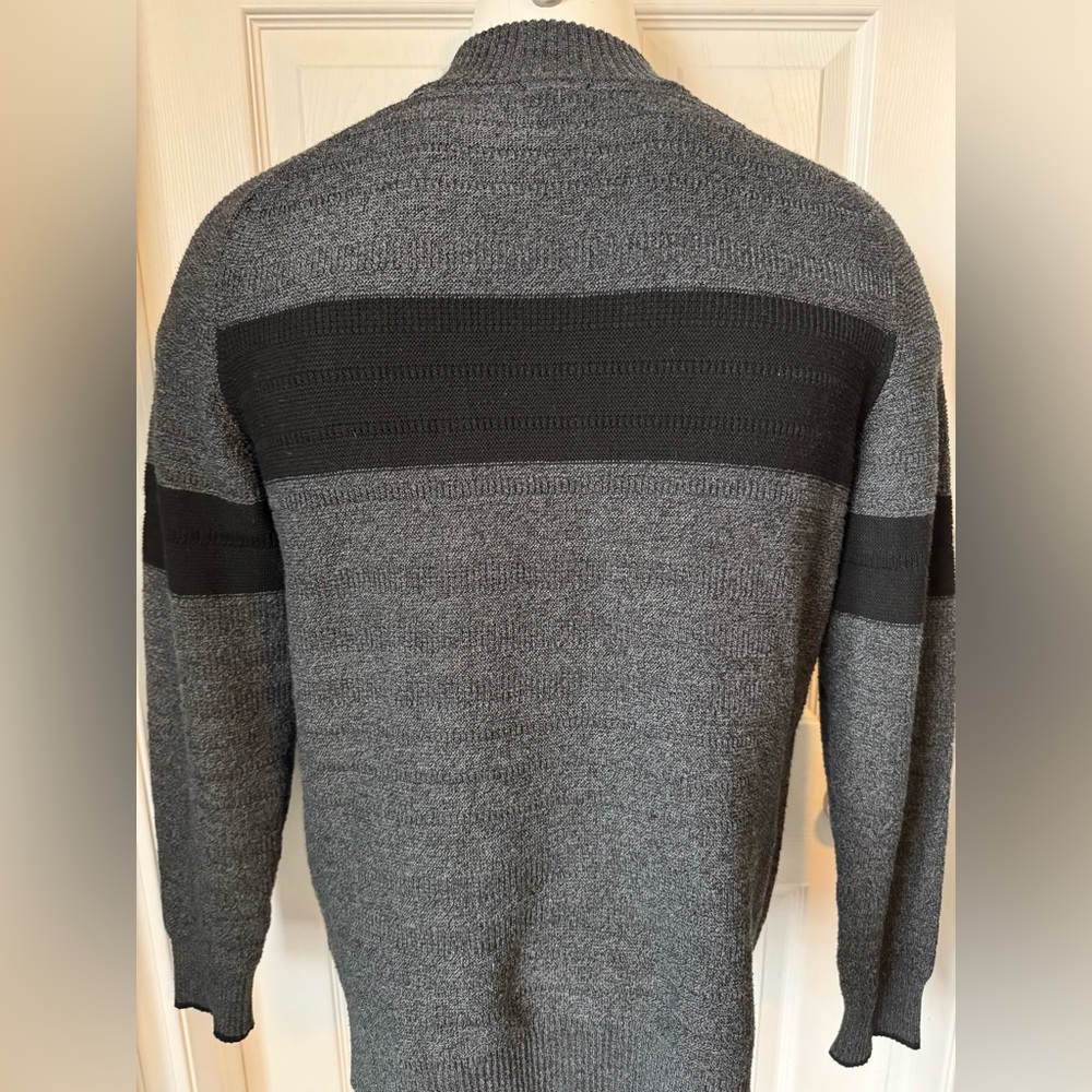 Mens Smartwool Ripple Ridge Stripe Half Zip Sweater Size Large Like NEW - Picture 8 of 12
